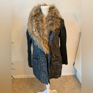 Forever 21 tweed coat